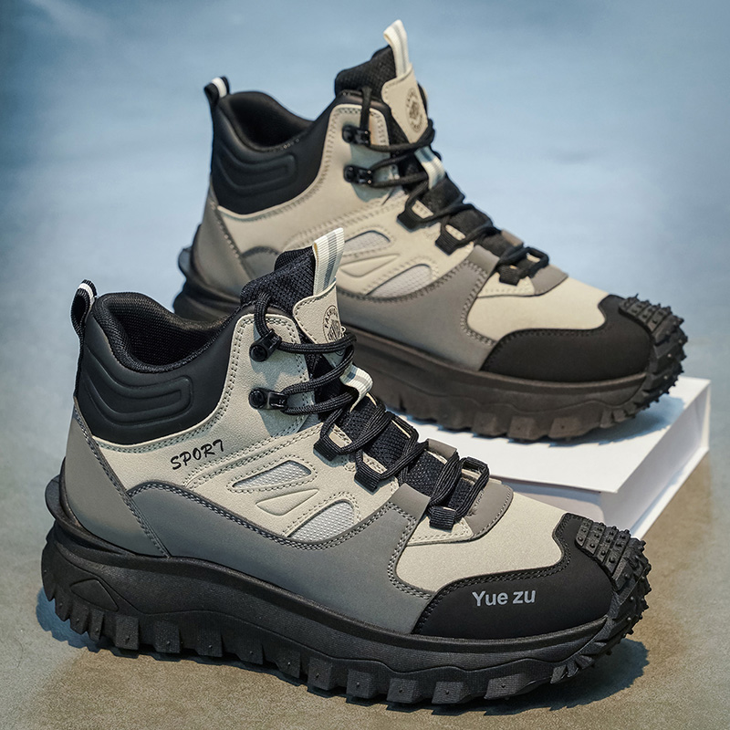 Men's high-top boots, comforta - Outdoor Adventure Hiking ulasan dan harga