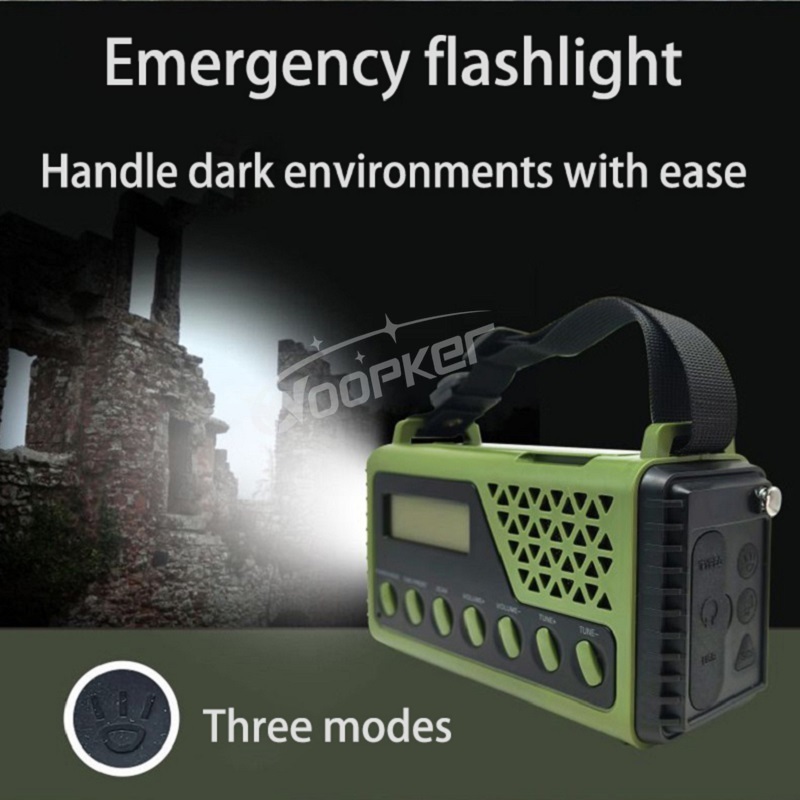 Woopker Radio SY-1199 10000mAh - Emergency Radio Solar ulasan dan harga