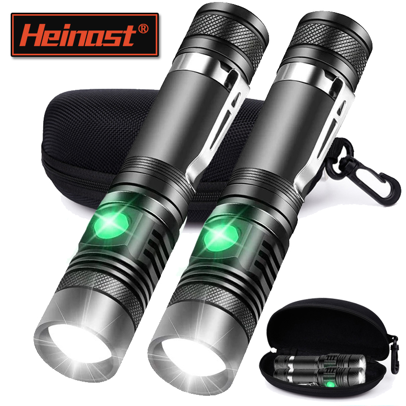 Rechargeable T6 Handheld Flash - Outdoor Adventure Hiking ulasan dan harga