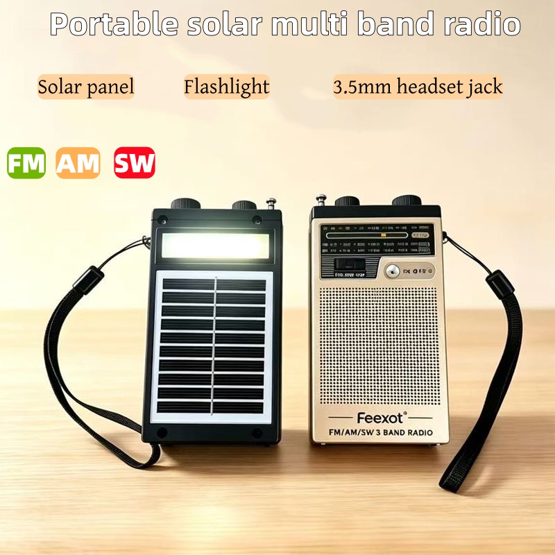 Mini FM AM SW Radio Portable F - Emergency Radio Solar ulasan dan harga