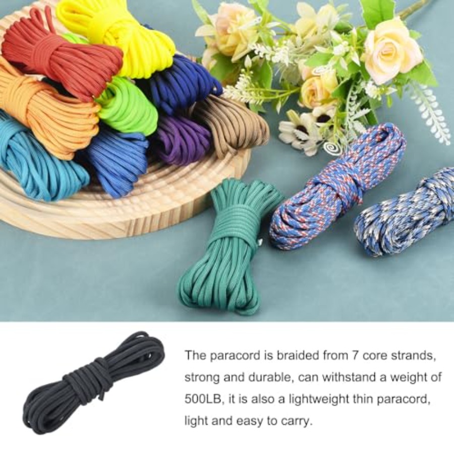 Outdoor camping tent gear: 4mm - Paracord 550 Feet ulasan dan harga
