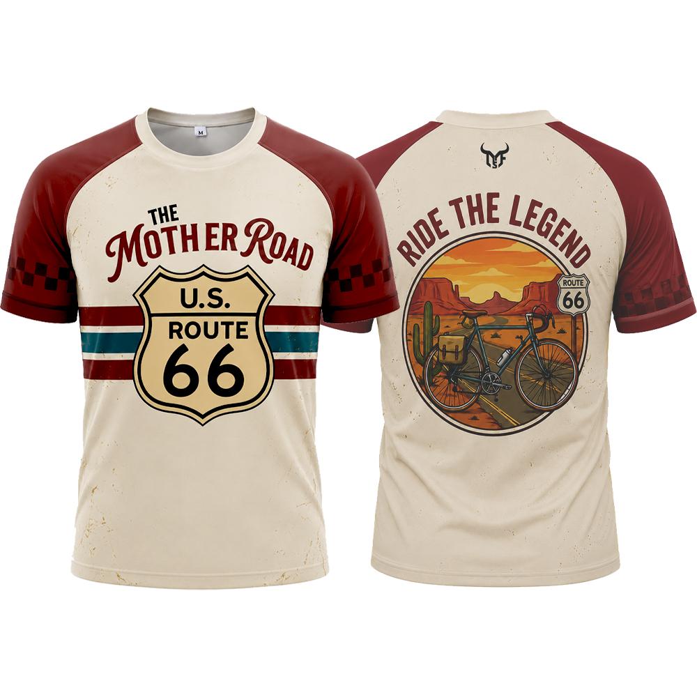 Route 66 Vintage Road Trip T S - Outdoor Adventure Wear ulasan dan harga