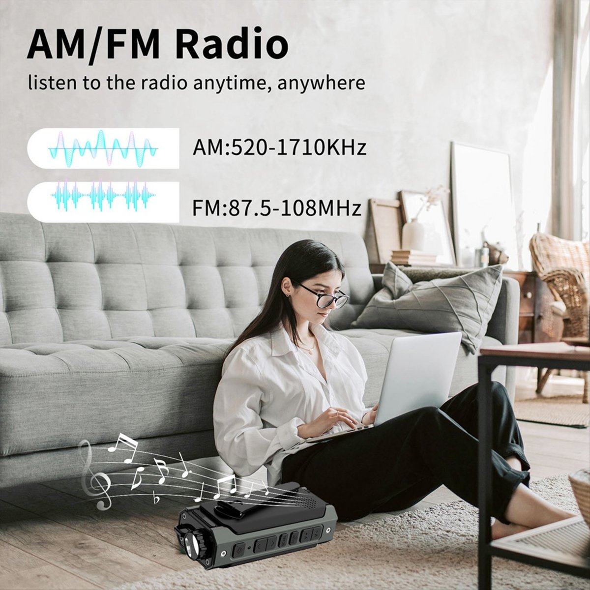 A26Z Portable Solar Radio, Eme - Emergency Radio Solar ulasan dan harga