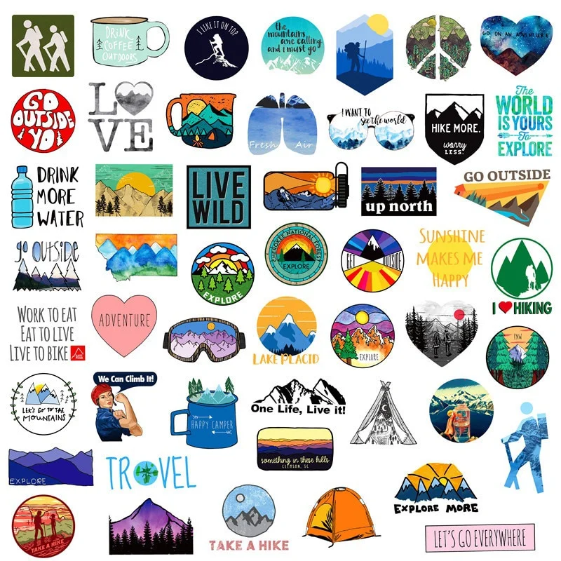 50PCS Outdoor Adventure Hiking - Outdoor Adventure Toys ulasan dan harga