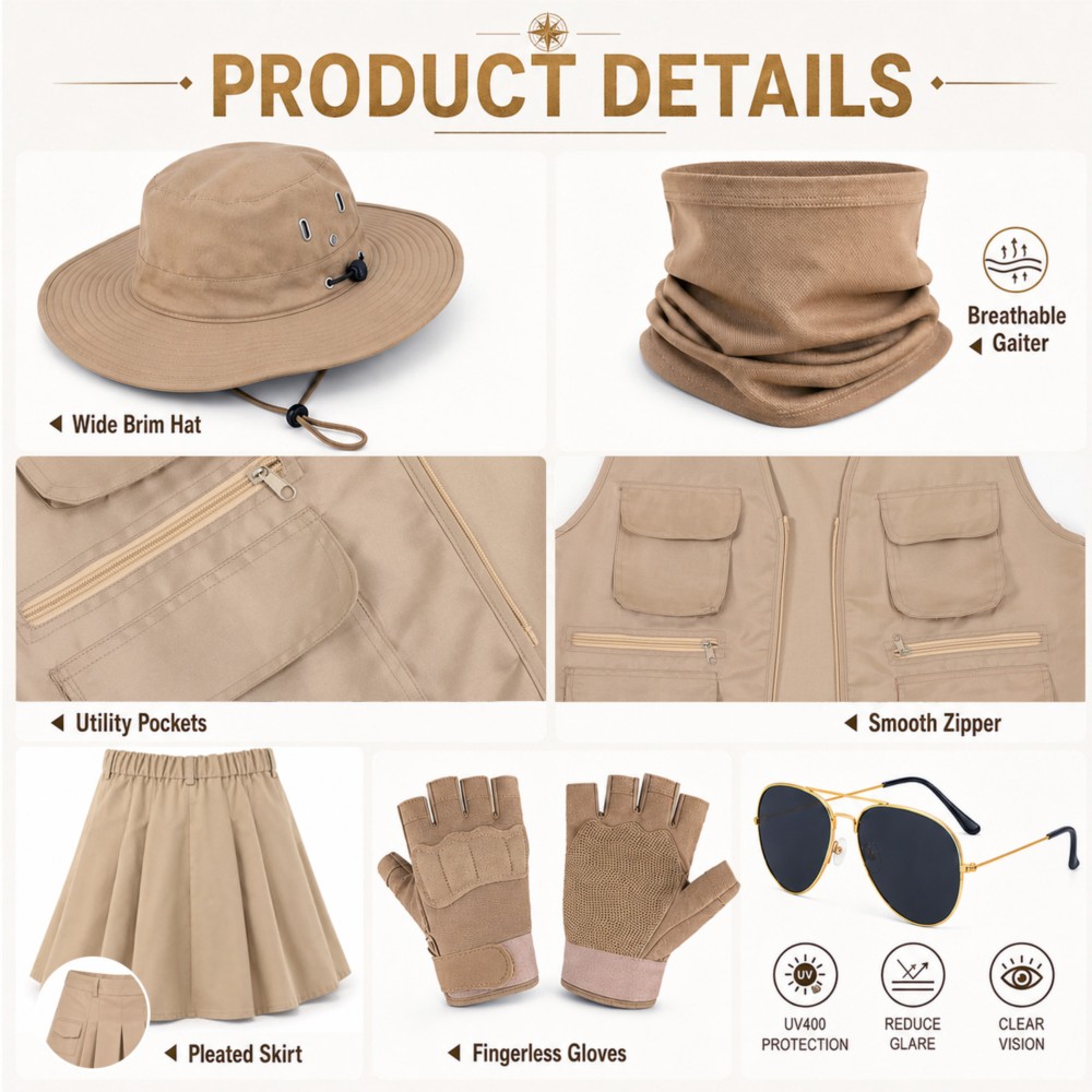 Outdoor Explorer Clothing Hat  - Outdoor Adventure Hiking ulasan dan harga