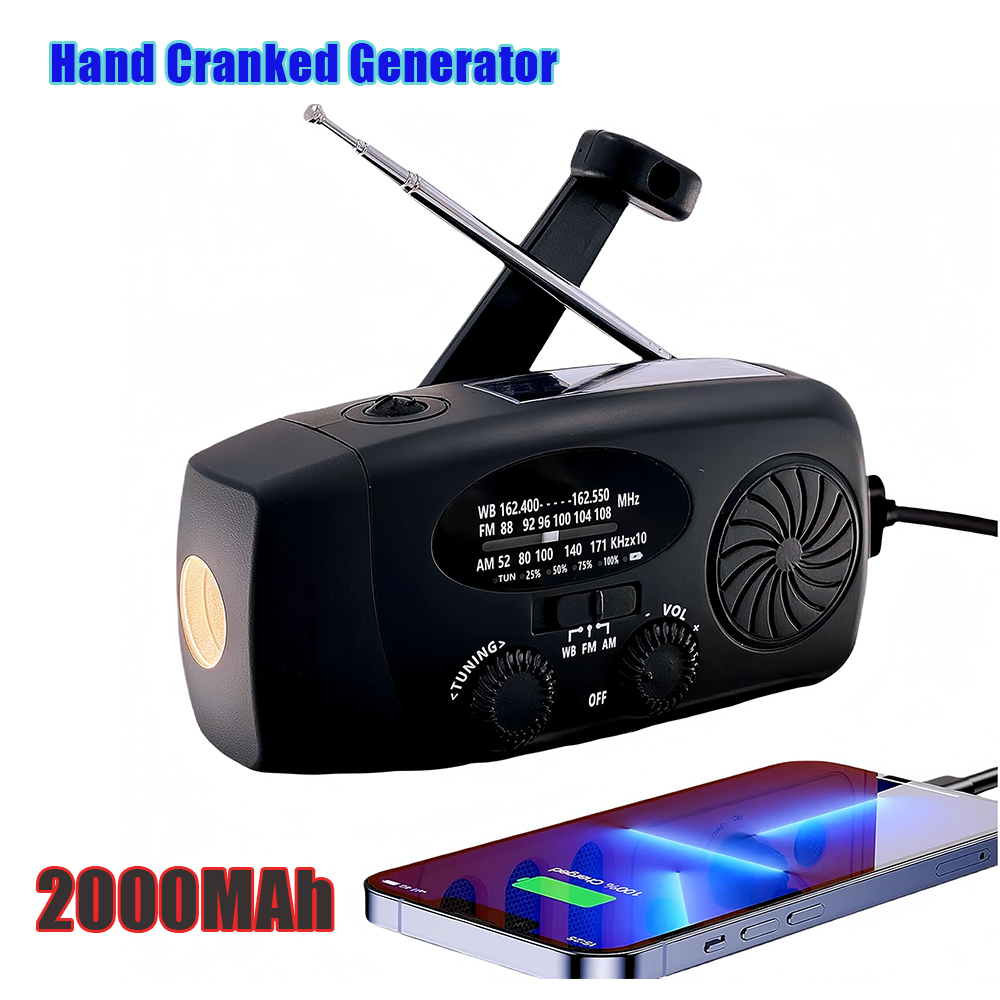 Multifunctional Portable Hand  - Emergency Radio Solar ulasan dan harga
