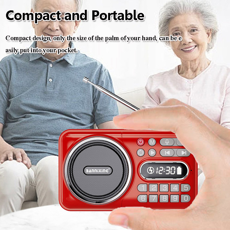 Mini Pocket FM Radio Best Rece - Emergency Radio Solar ulasan dan harga